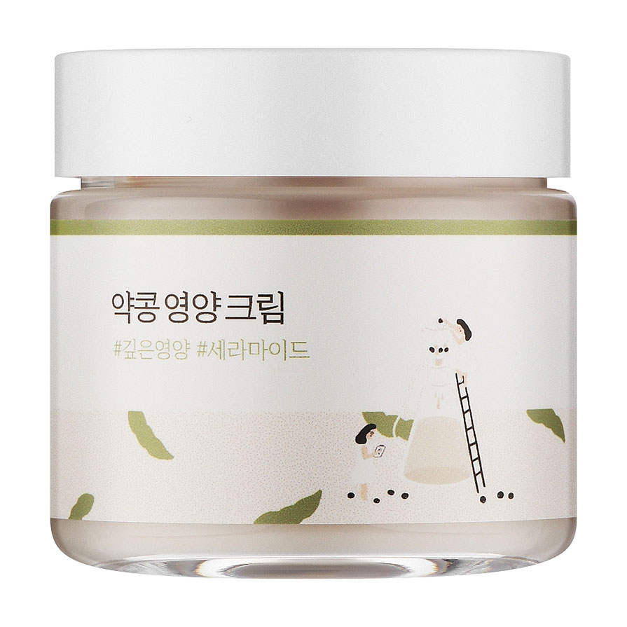 Живильний крем для обличчя Round Lab Soybean Nourishing Cream з екстрактом соєвих бобів, 80 мл